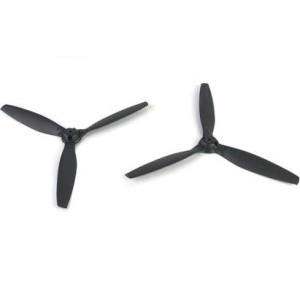 Xtreme Carbon Fiber Reinforced Polymer Tri Blade Eflite Blade 350QX prop propellers